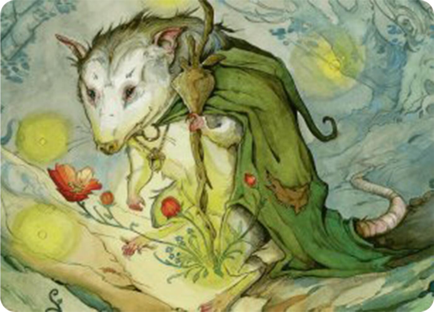 Tender Wildguide Art Card [Bloomburrow Art Series] | Webway Games