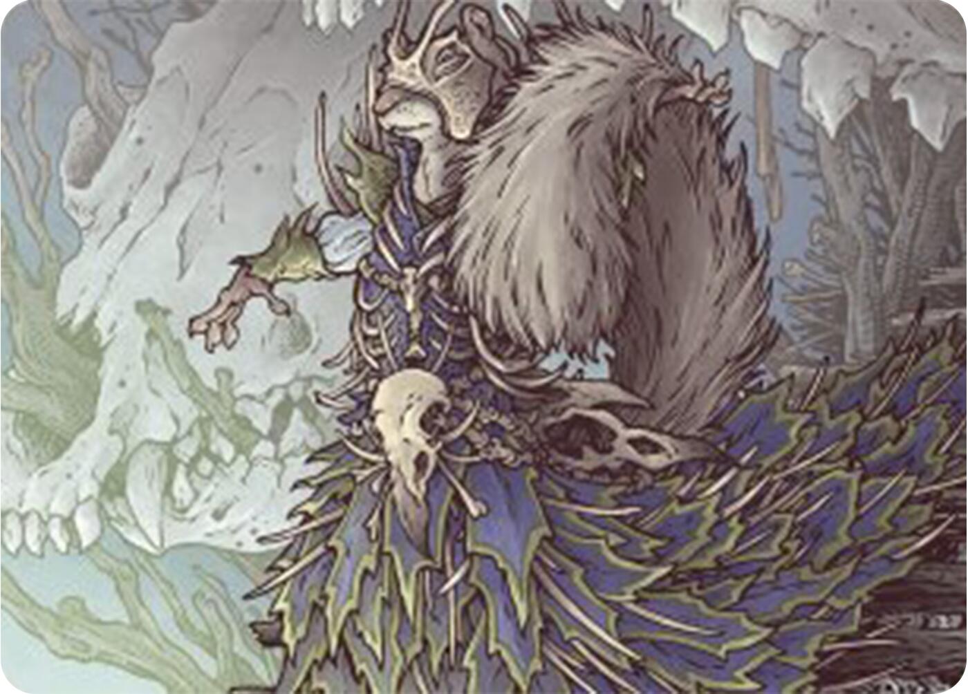 Camellia, the Seedmiser Art Card [Bloomburrow Art Series] | Webway Games