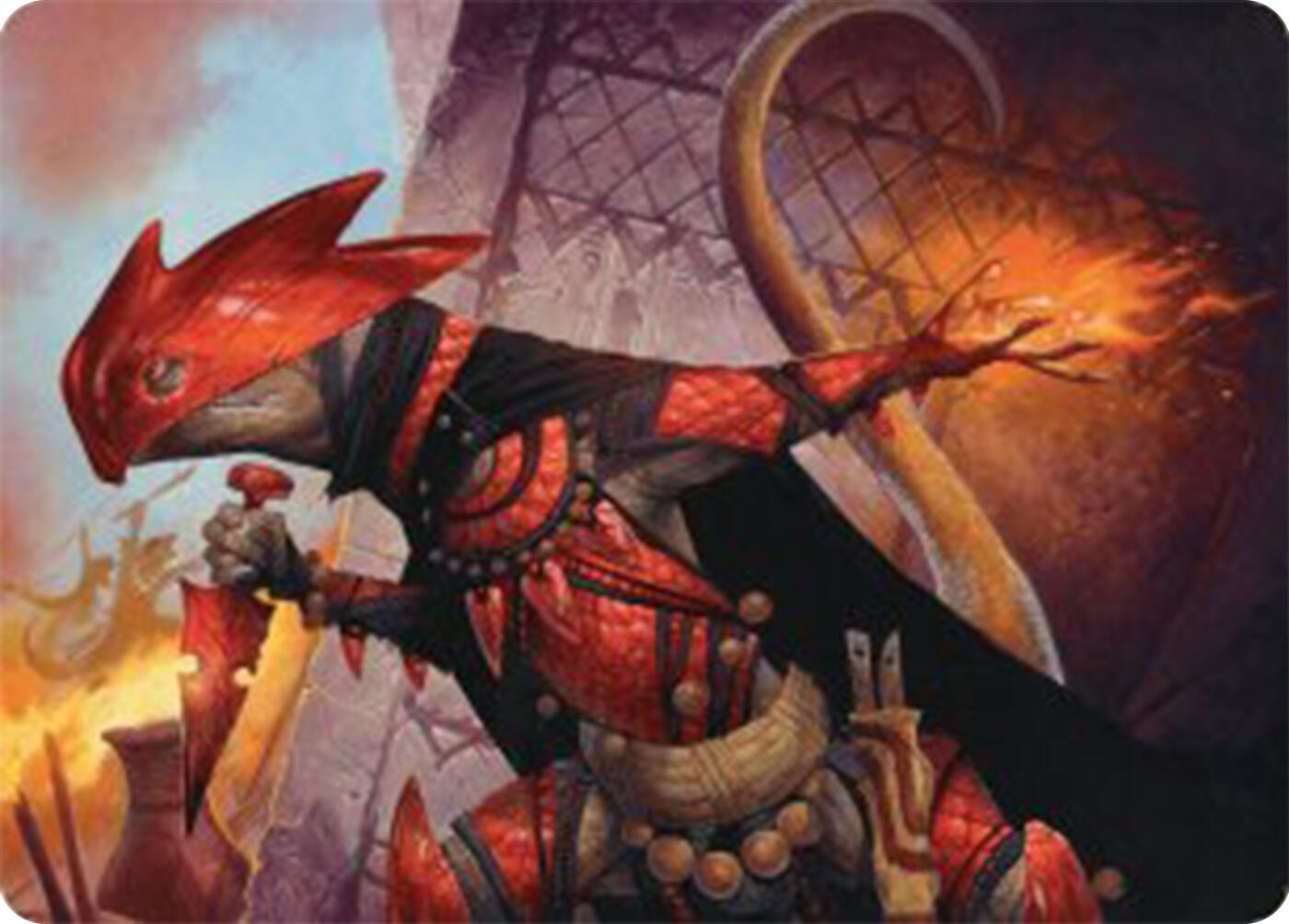 Cindering Cutthroat Art Card [Bloomburrow Art Series] | Webway Games