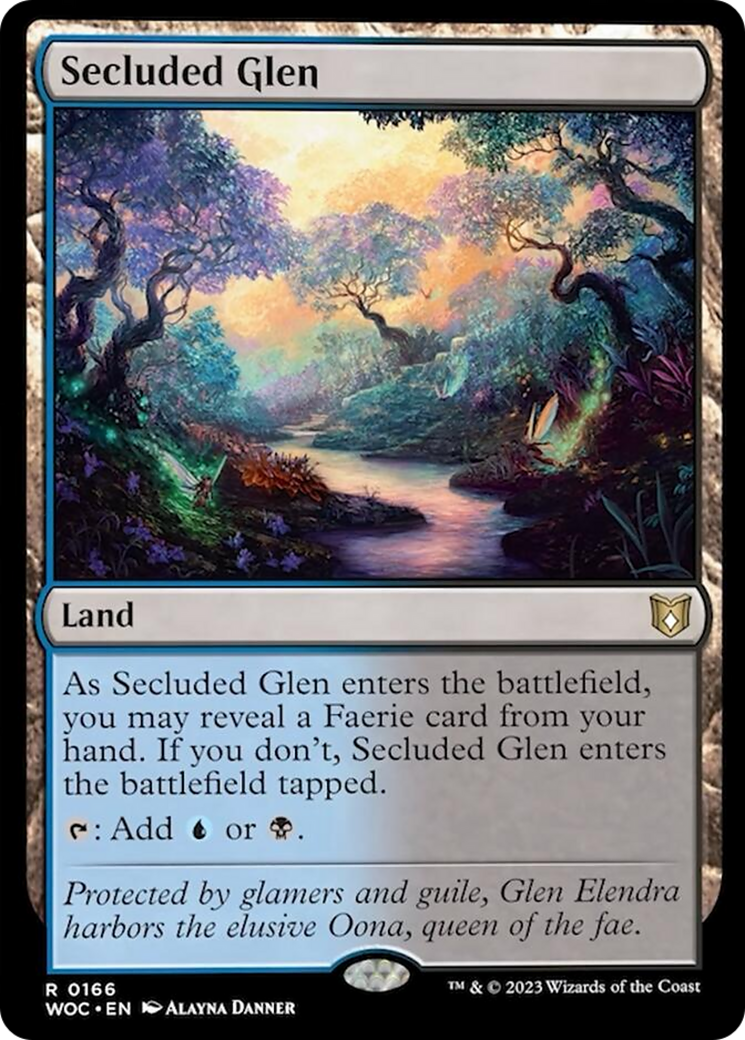Secluded Glen [Wilds of Eldraine Commander] | Webway Games