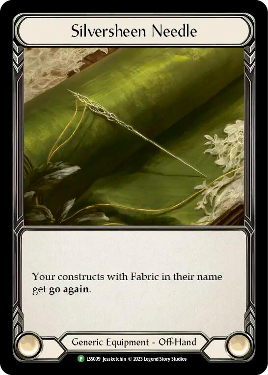 Silversheen Needle [LSS009] (Promo)  Cold Foil | Webway Games