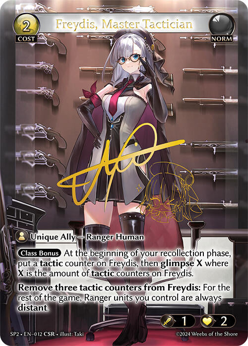 Freydis, Master Tactician (CSR) (012) [Supporter Pack 2] | Webway Games