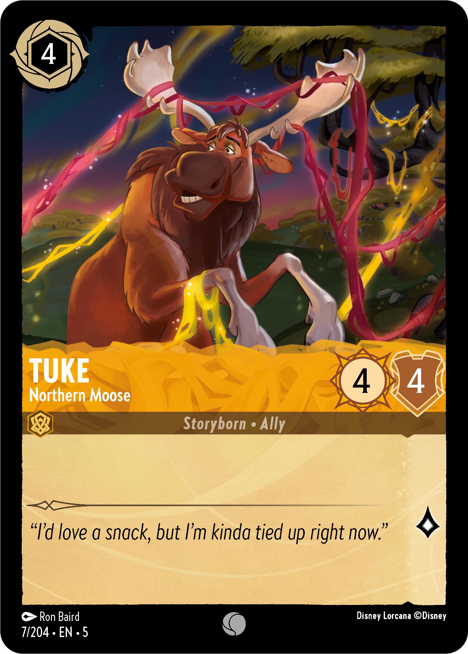 Tuke - Northern Moose (7/204) [Shimmering Skies] | Webway Games