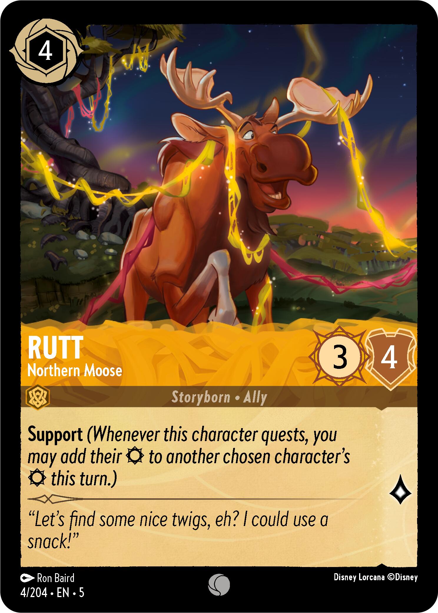 Rutt - Northern Moose (4/204) [Shimmering Skies] | Webway Games