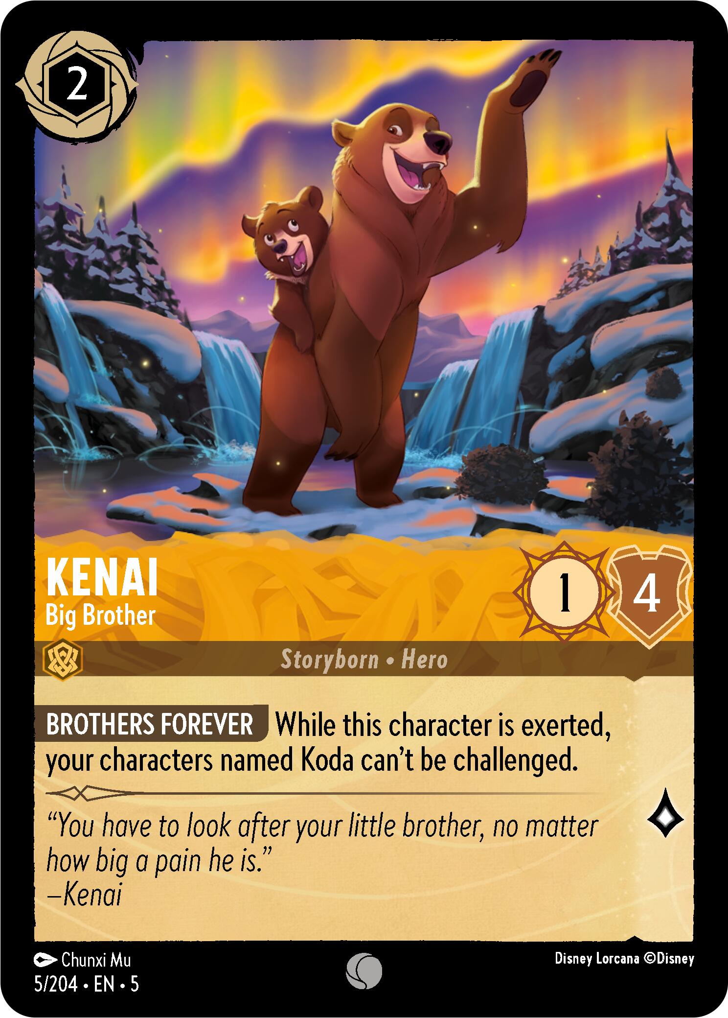 Kenai - Big Brother (5/204) [Shimmering Skies] | Webway Games