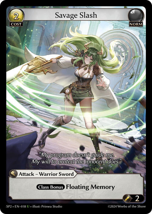 Savage Slash (018) [Supporter Pack 2] | Webway Games