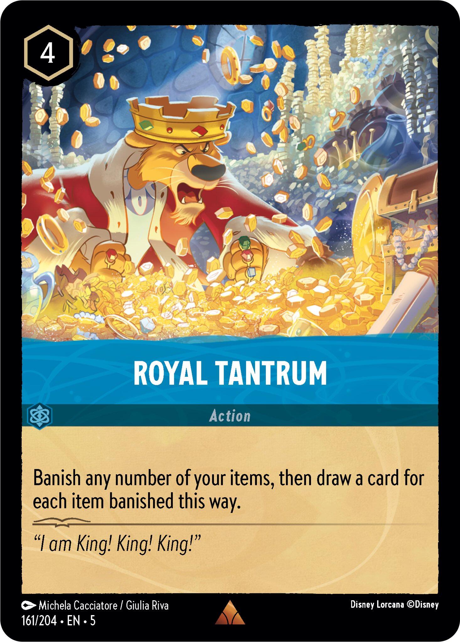 Royal Tantrum (161/204) [Shimmering Skies] | Webway Games