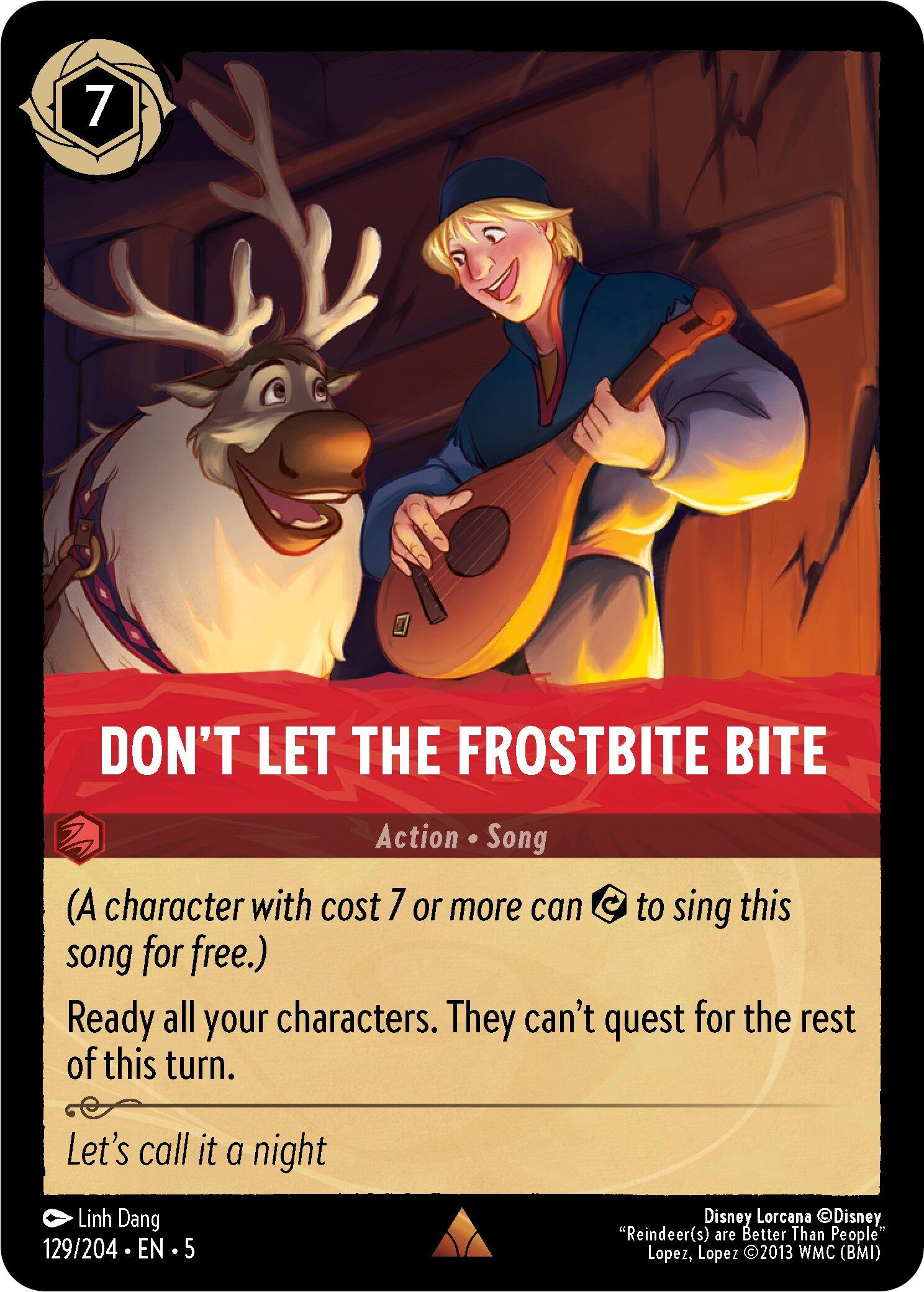 Don't Let the Frostbite Bite (129/204) [Shimmering Skies] | Webway Games