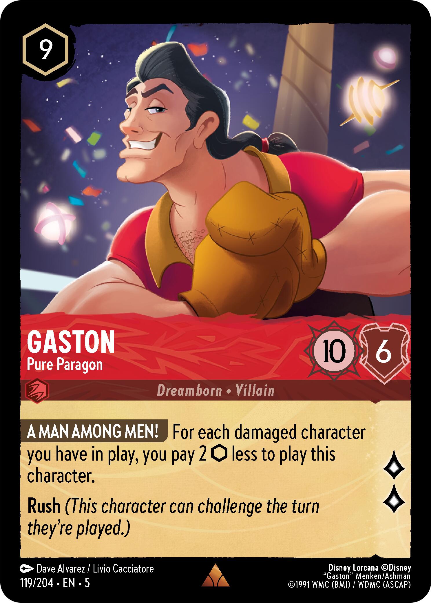 Gaston - Pure Paragon (119/204) [Shimmering Skies] | Webway Games