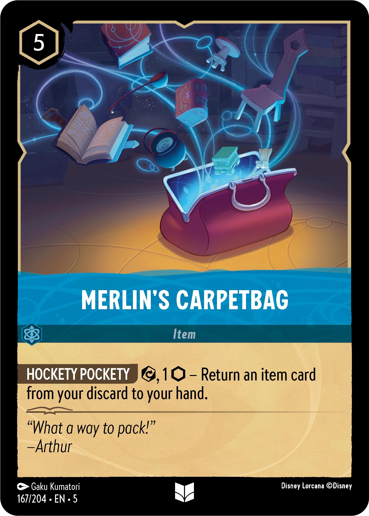 Merlin's Carpetbag (167/204) [Shimmering Skies] | Webway Games