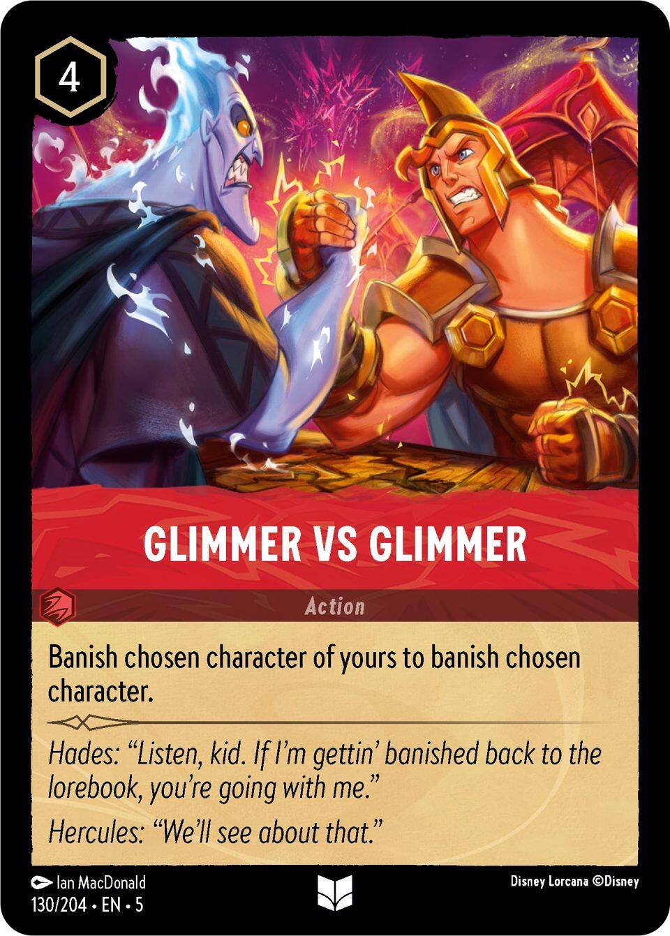 Glimmer vs Glimmer (130/204) [Shimmering Skies] | Webway Games