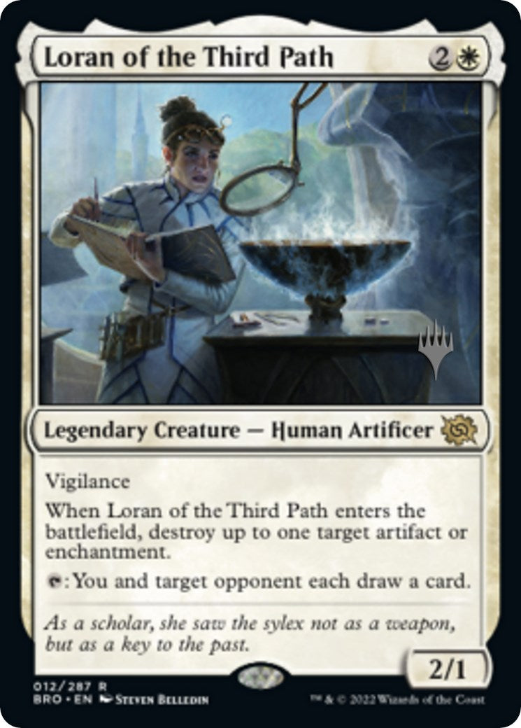Loran of the Third Path (Promo Pack) [The Brothers' War Promos] | Webway Games