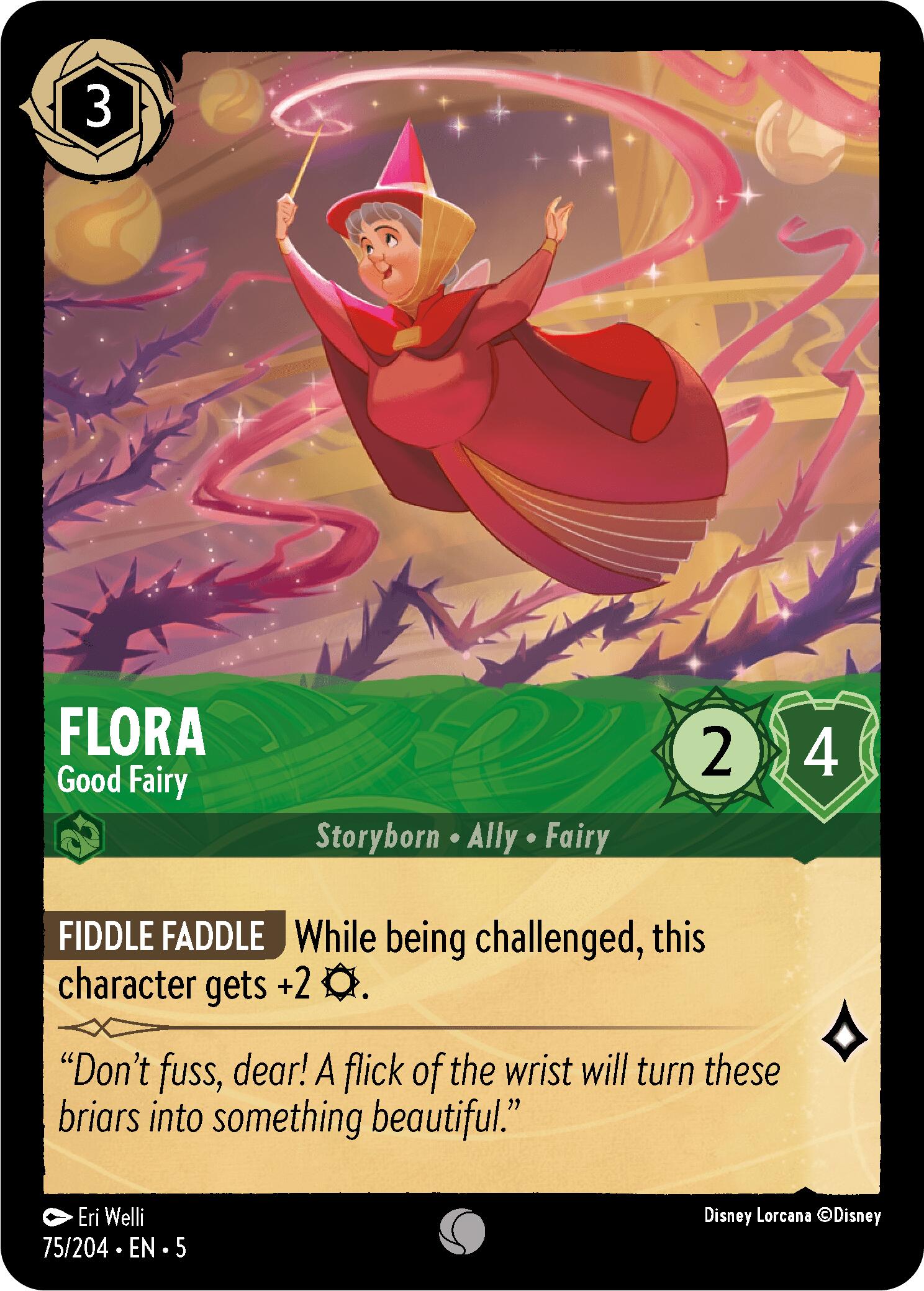 Flora - Good Fairy (75/204) [Shimmering Skies] | Webway Games