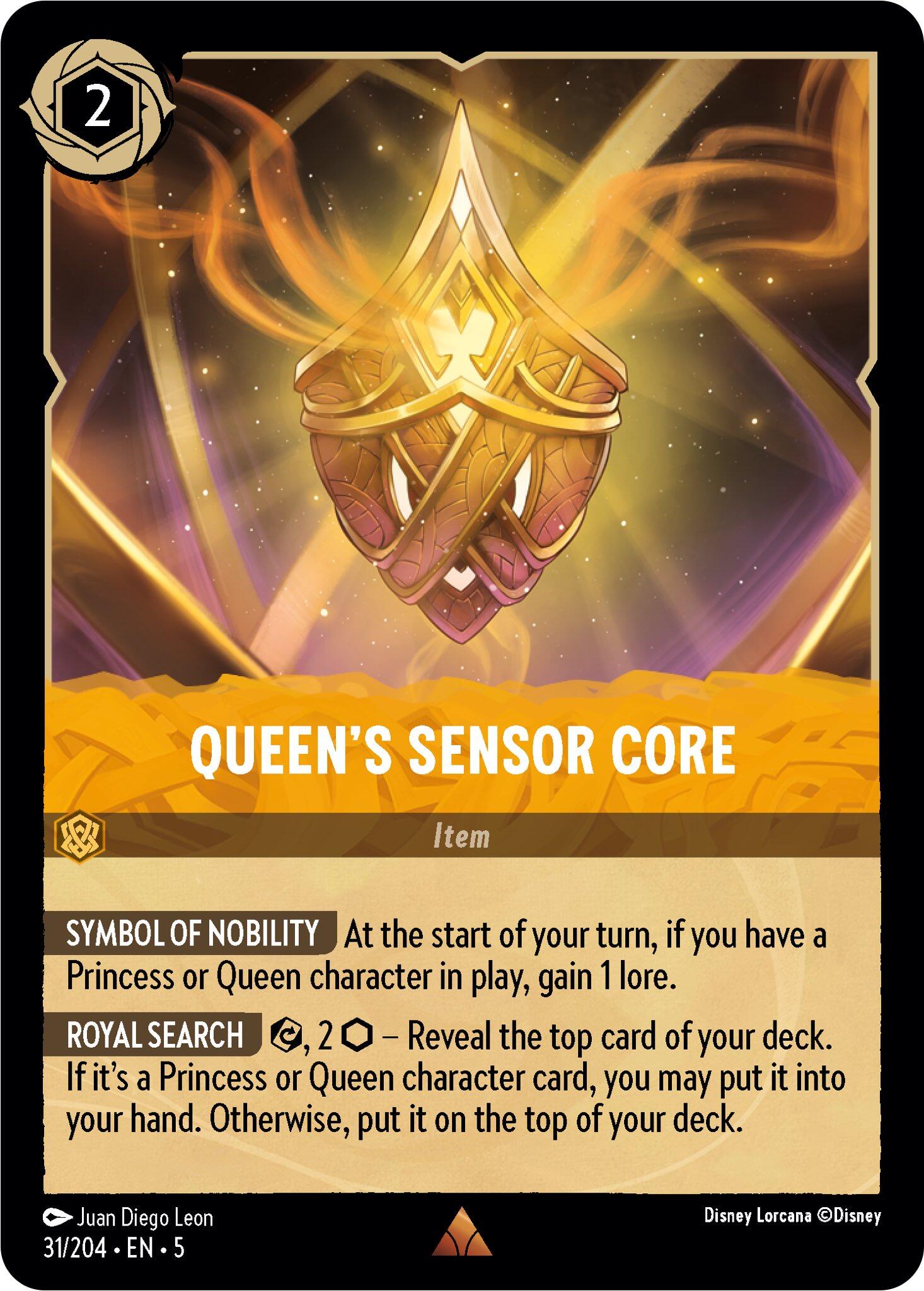 Queen's Sensor Core (31/204) [Shimmering Skies] | Webway Games