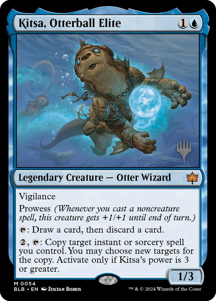 Kitsa, Otterball Elite (Promo Pack) [Bloomburrow Promos] | Webway Games