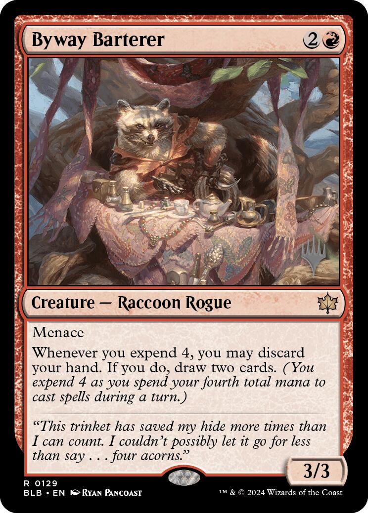 Byway Barterer (Promo Pack) [Bloomburrow Promos] | Webway Games