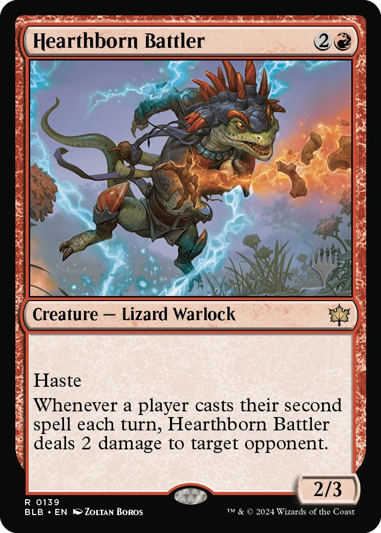 Hearthborn Battler (Promo Pack) [Bloomburrow Promos] | Webway Games