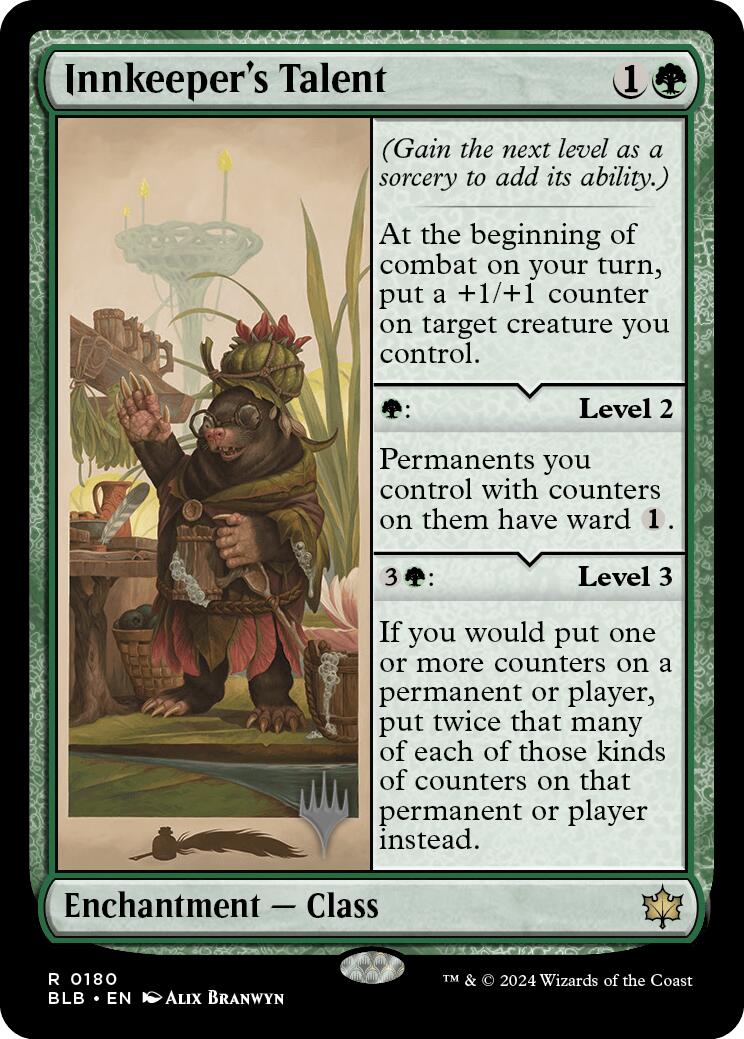 Innkeeper's Talent (Promo Pack) [Bloomburrow Promos] | Webway Games