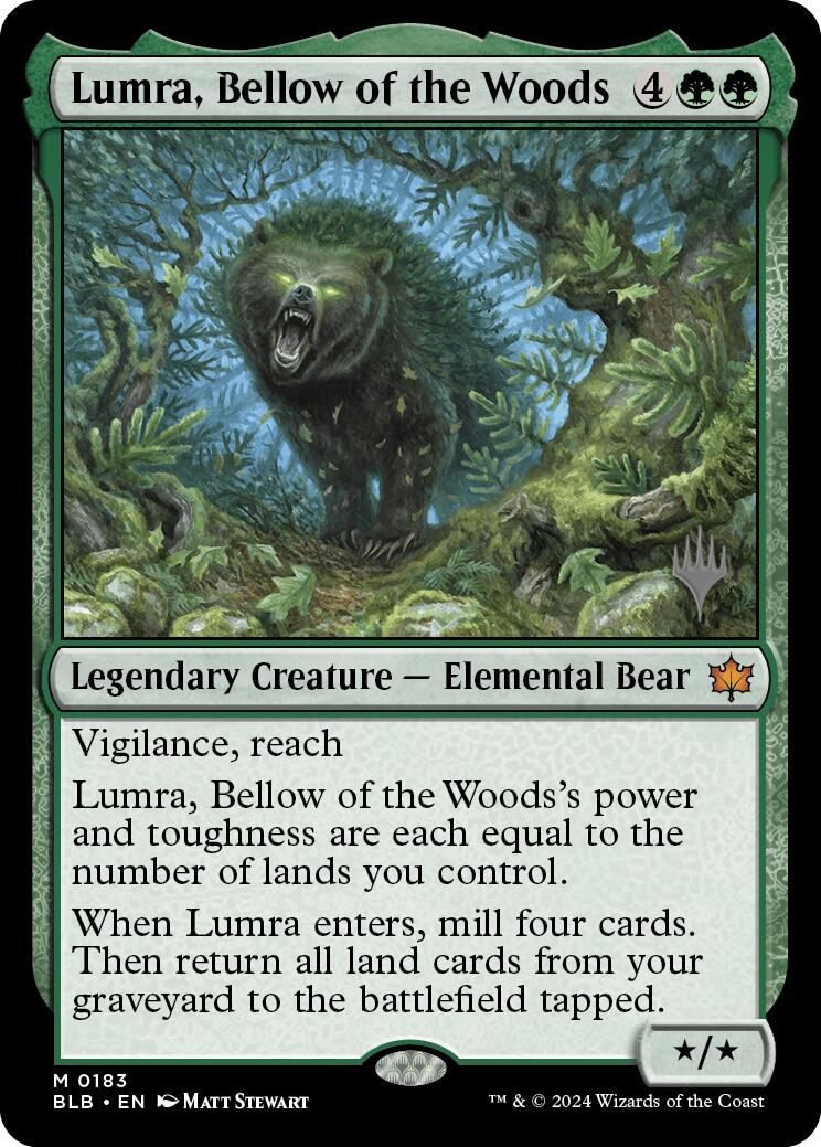 Lumra, Bellow of the Woods (Promo Pack) [Bloomburrow Promos] | Webway Games