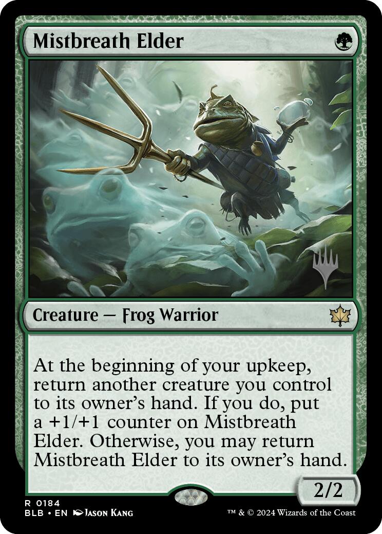 Mistbreath Elder (Promo Pack) [Bloomburrow Promos] | Webway Games