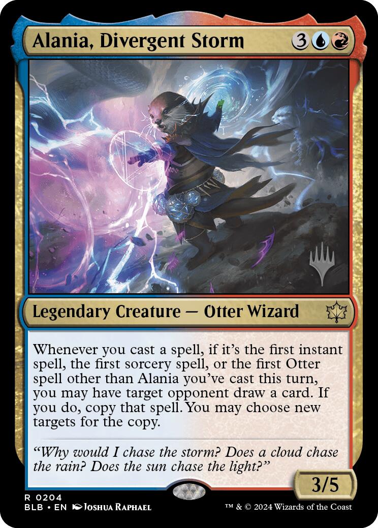 Alania, Divergent Storm (Promo Pack) [Bloomburrow Promos] | Webway Games