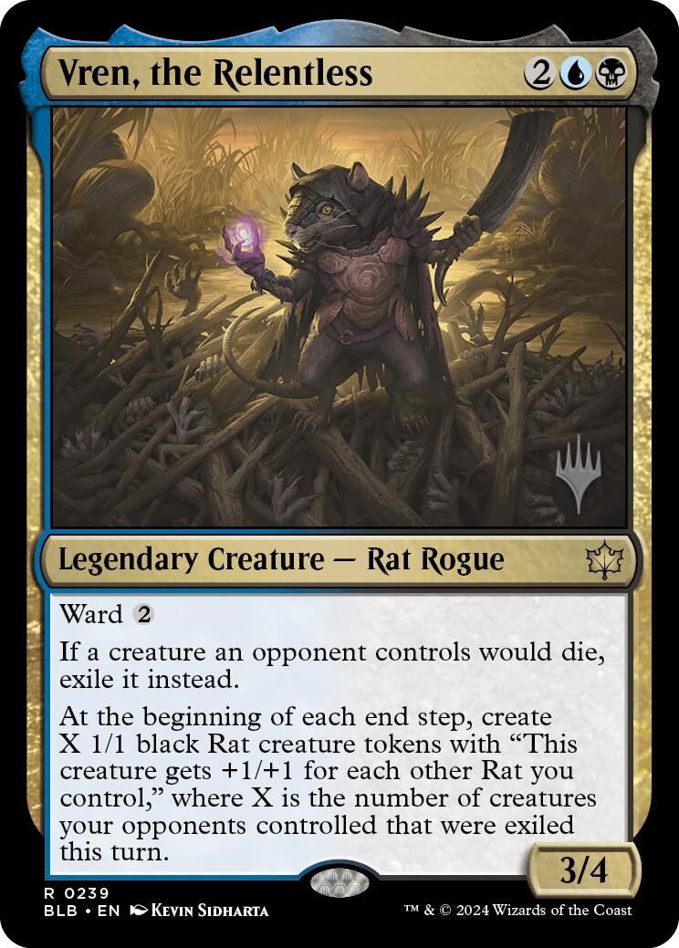 Vren, the Relentless (Promo Pack) [Bloomburrow Promos] | Webway Games