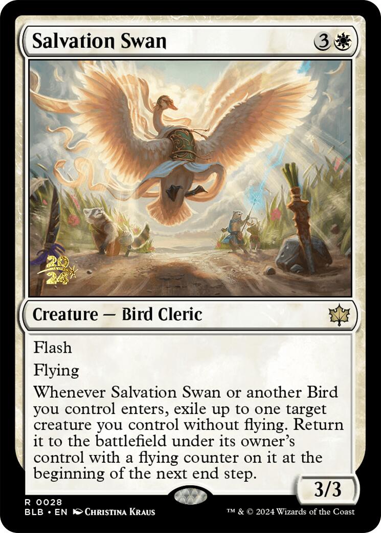 Salvation Swan [Bloomburrow Prerelease Promos] | Webway Games