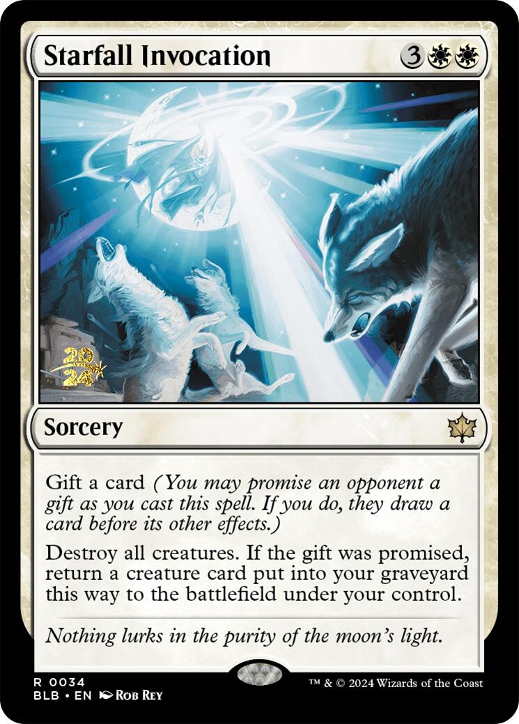 Starfall Invocation [Bloomburrow Prerelease Promos] | Webway Games