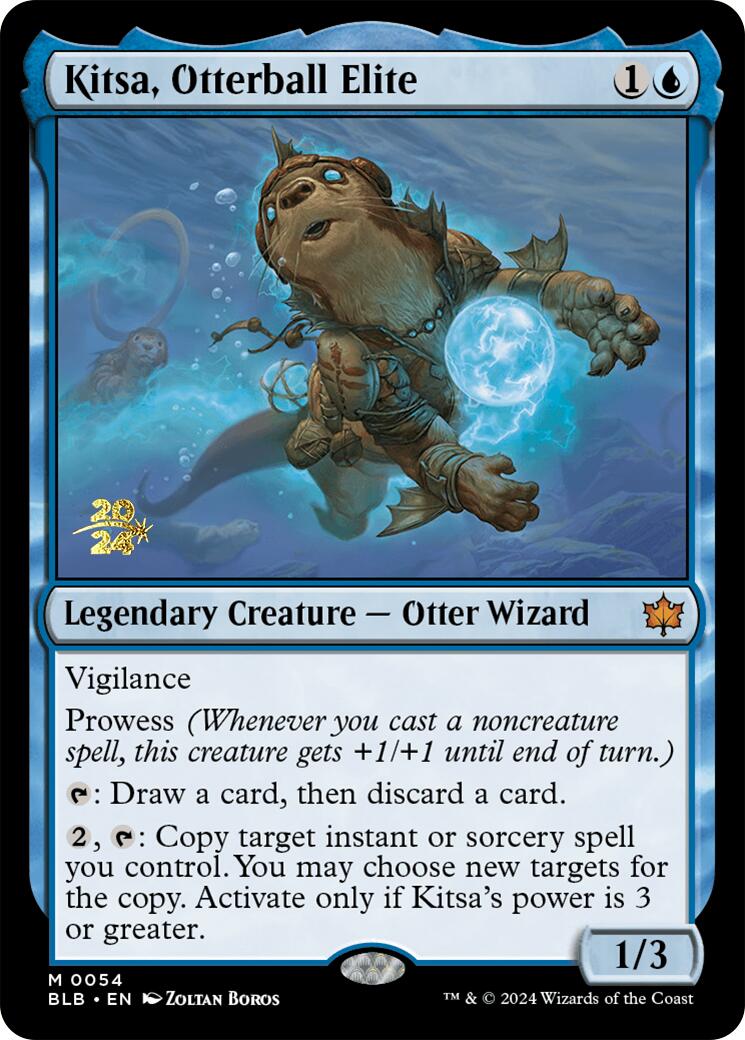 Kitsa, Otterball Elite [Bloomburrow Prerelease Promos] | Webway Games