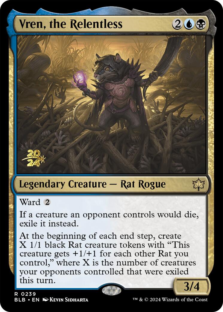Vren, the Relentless [Bloomburrow Prerelease Promos] | Webway Games