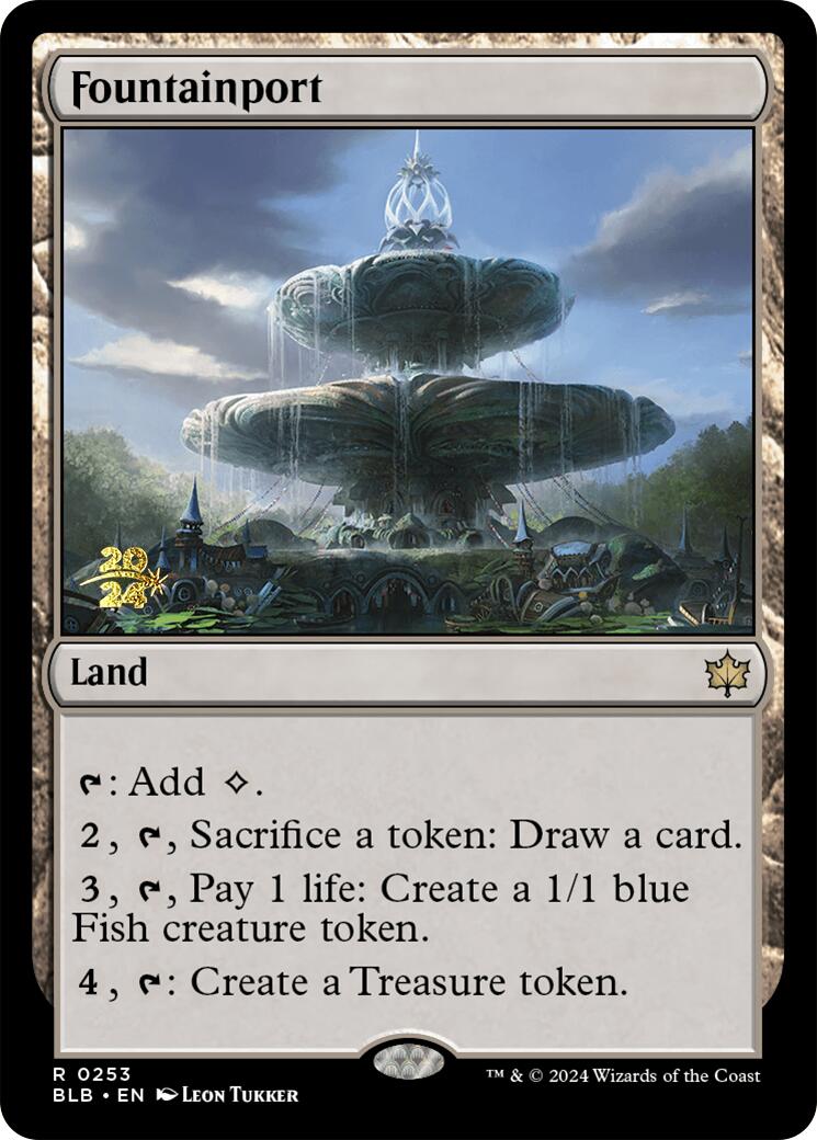 Fountainport [Bloomburrow Prerelease Promos] | Webway Games