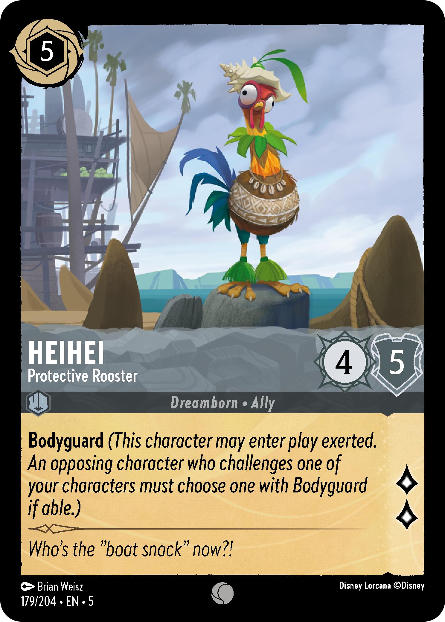 HeiHei - Protective Rooster (179/204) [Shimmering Skies] | Webway Games