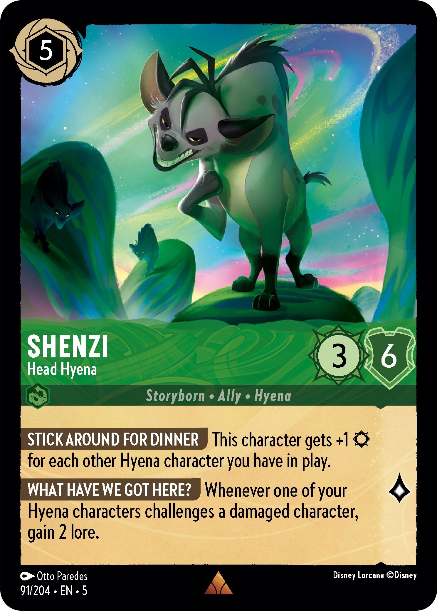 Shenzi - Head Hyena (91/204) [Shimmering Skies] | Webway Games