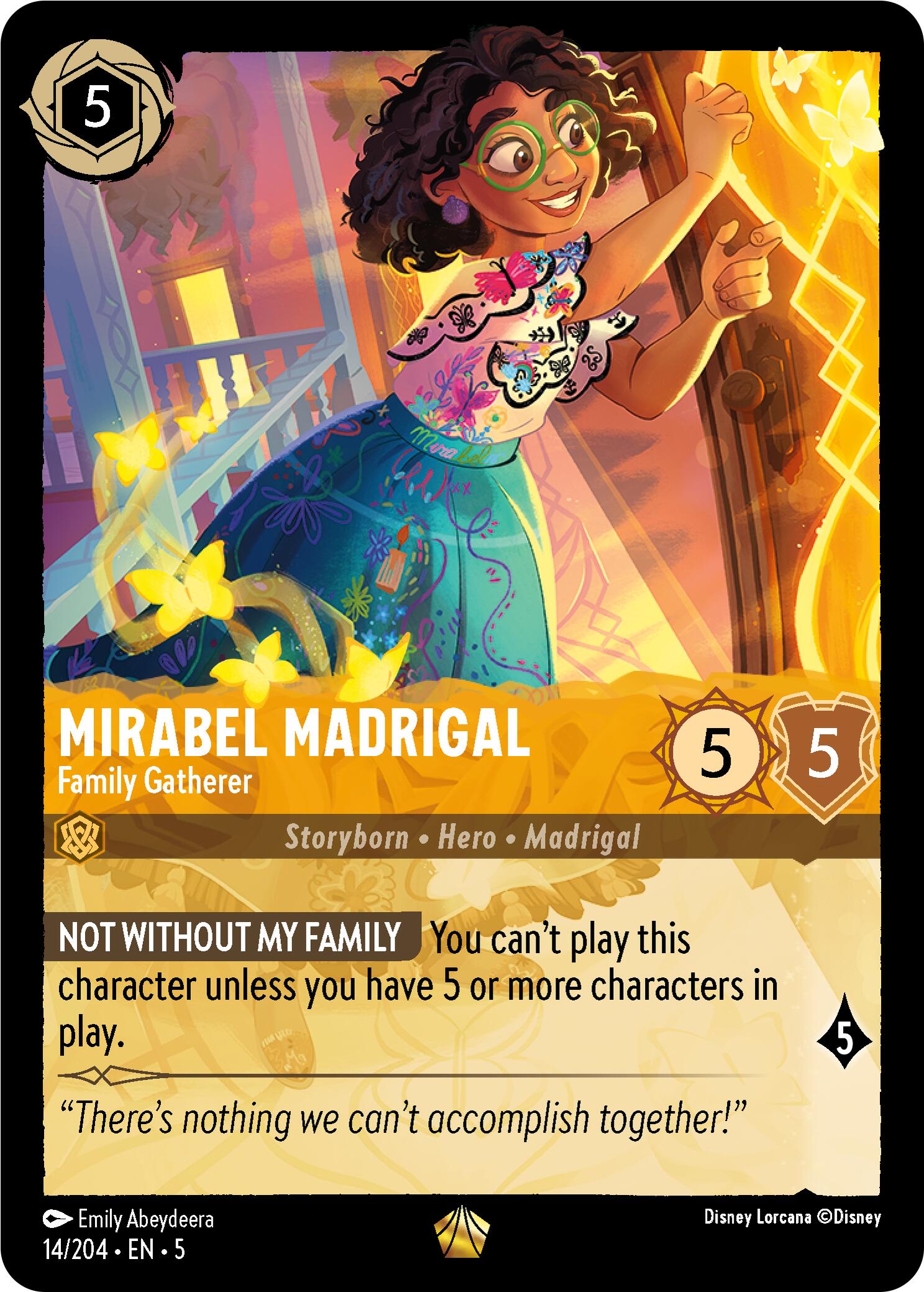 Mirabel Madrigal - Family Gatherer (14/204) [Shimmering Skies] | Webway Games