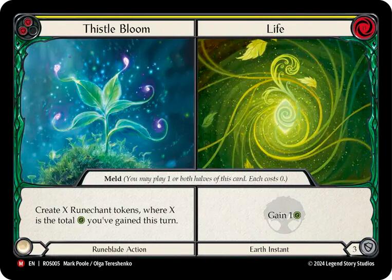 Thistle Bloom // Life [ROS005] (Rosetta) | Webway Games