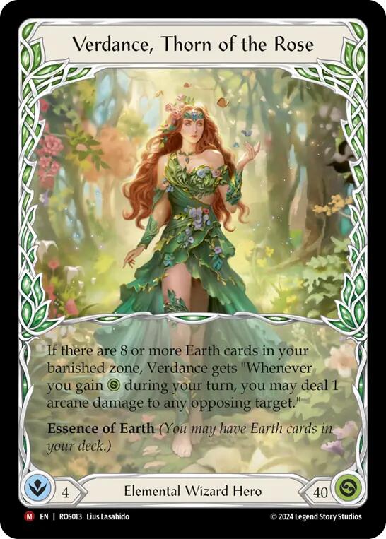 Verdance, Thorn of the Rose [ROS013] (Rosetta) | Webway Games