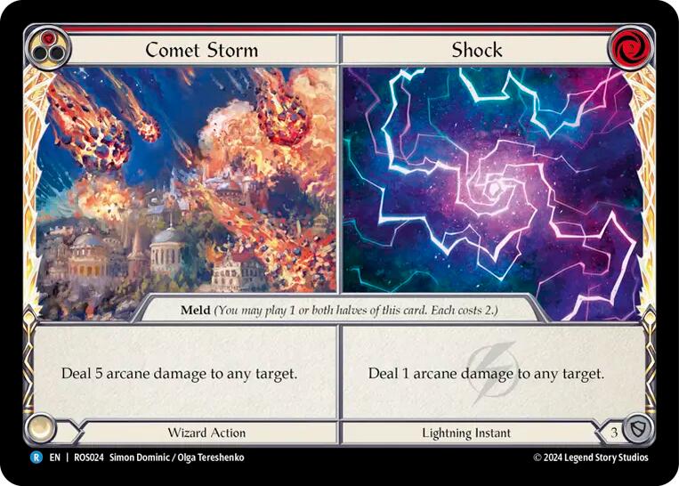 Comet Storm // Shock [ROS024] (Rosetta) | Webway Games