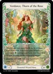 Verdance, Thorn of the Rose (Marvel) [ROS013] (Rosetta)  Cold Foil | Webway Games