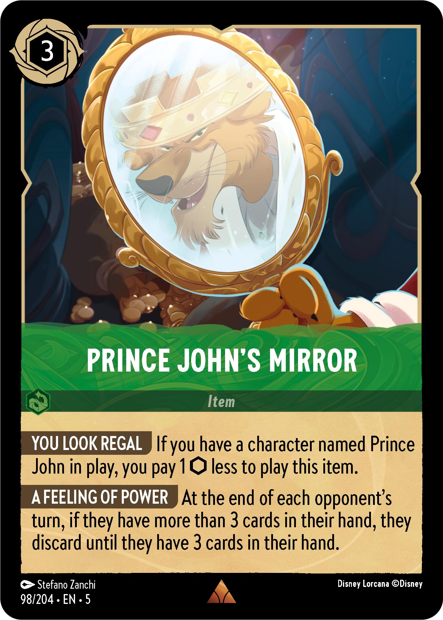 Prince John's Mirror (98/204) [Shimmering Skies] | Webway Games