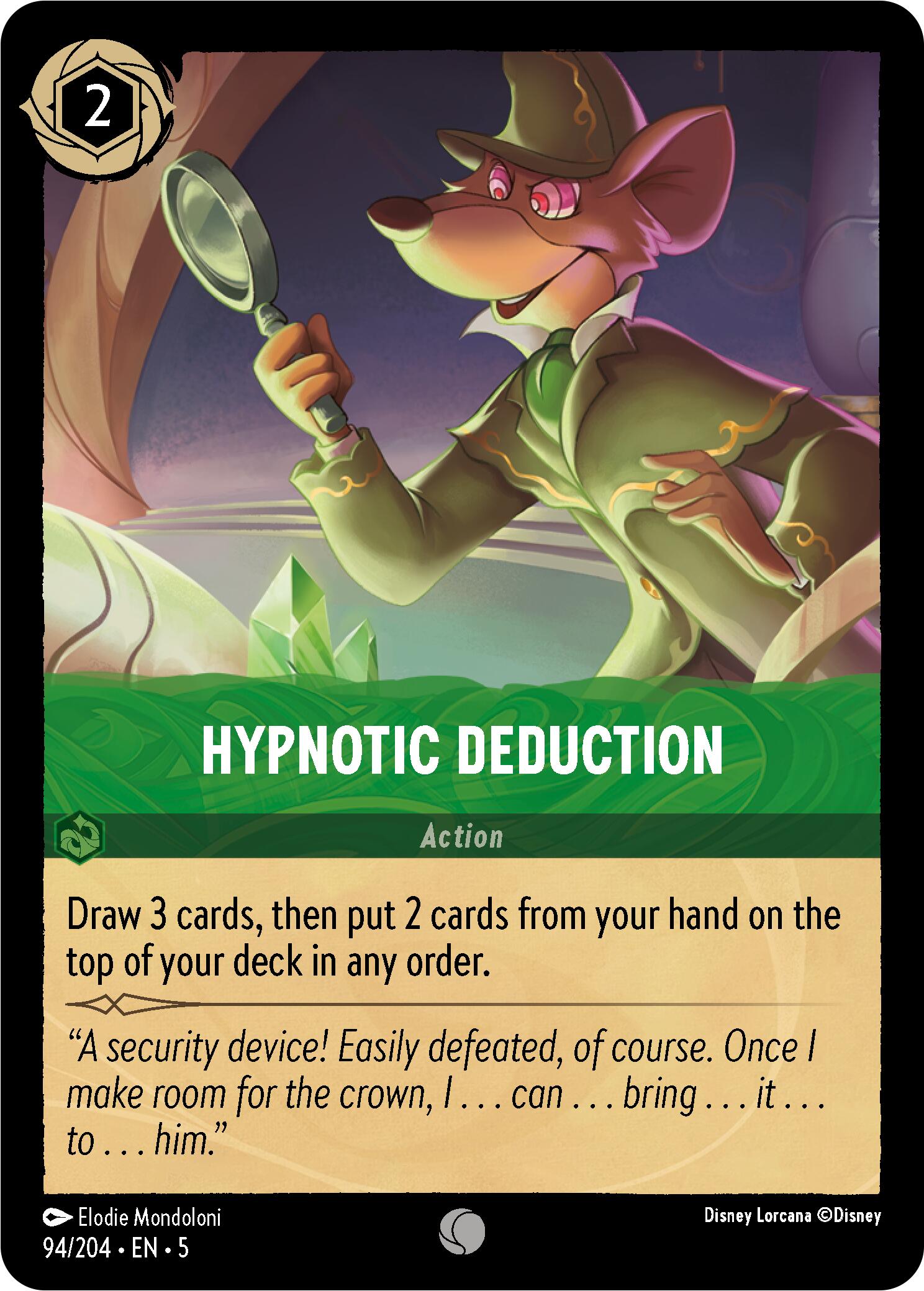Hypnotic Deduction (94/204) [Shimmering Skies] | Webway Games