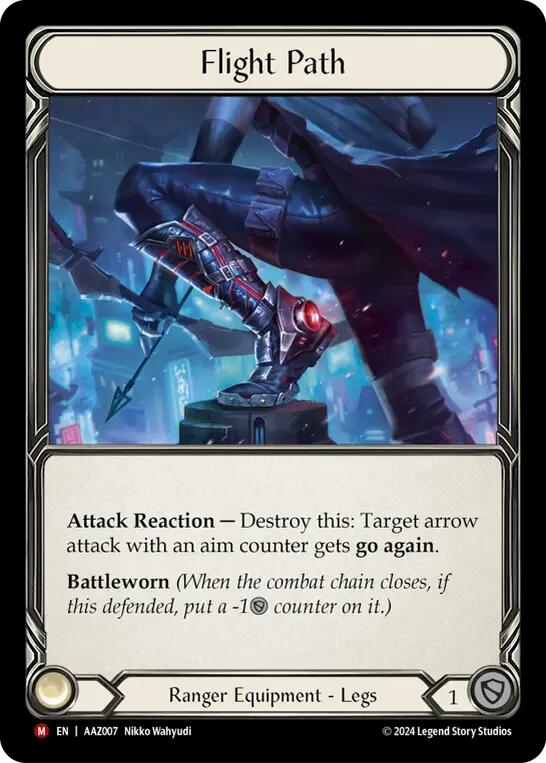 Flight Path [AAZ007] (Armory Deck: Azalea)  Rainbow Foil | Webway Games