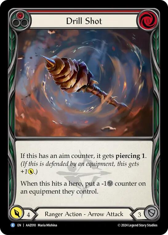 Drill Shot (Red) [AAZ010] (Armory Deck: Azalea) | Webway Games