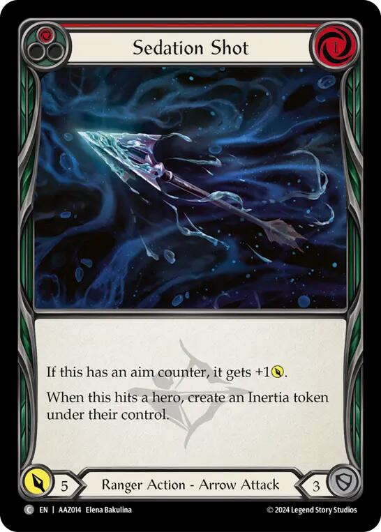Sedation Shot [AAZ014] (Armory Deck: Azalea) | Webway Games