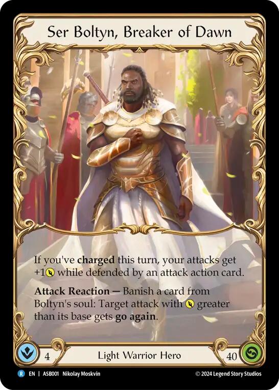 Ser Boltyn, Breaker of Dawn [ASB001] (Armory Deck: Boltyn) | Webway Games