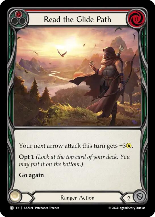 Read the Glide Path (Red) [AAZ021] (Armory Deck: Azalea) | Webway Games