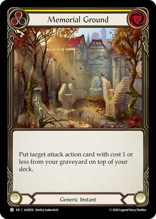 Memorial Ground [AAZ026] (Armory Deck: Azalea) | Webway Games