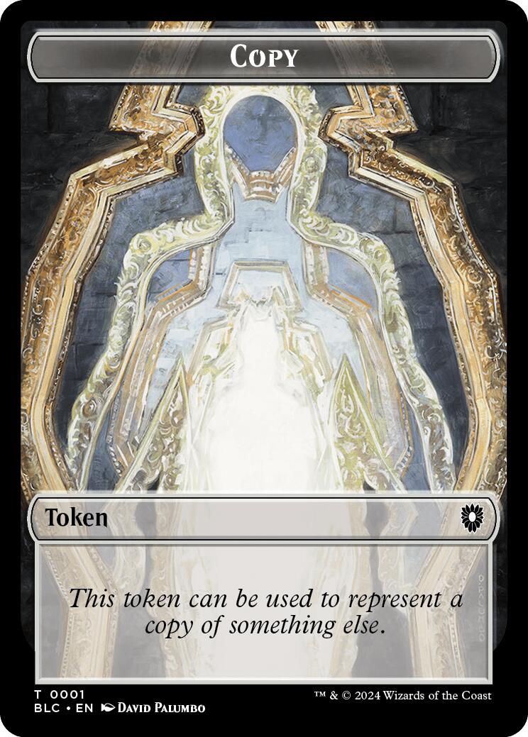 Otter // Copy Double-Sided Token [Bloomburrow Tokens] | Webway Games