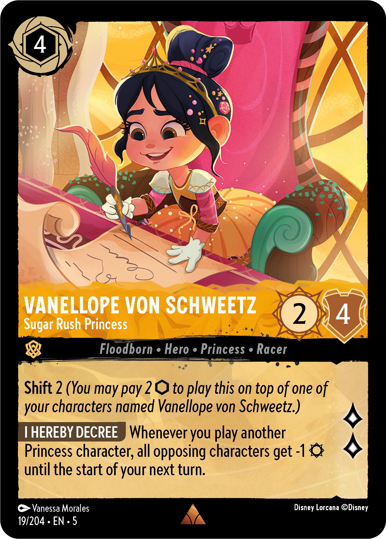 Vanellope von Schweetz - Sugar Rush Princess (19/204) [Shimmering Skies] | Webway Games
