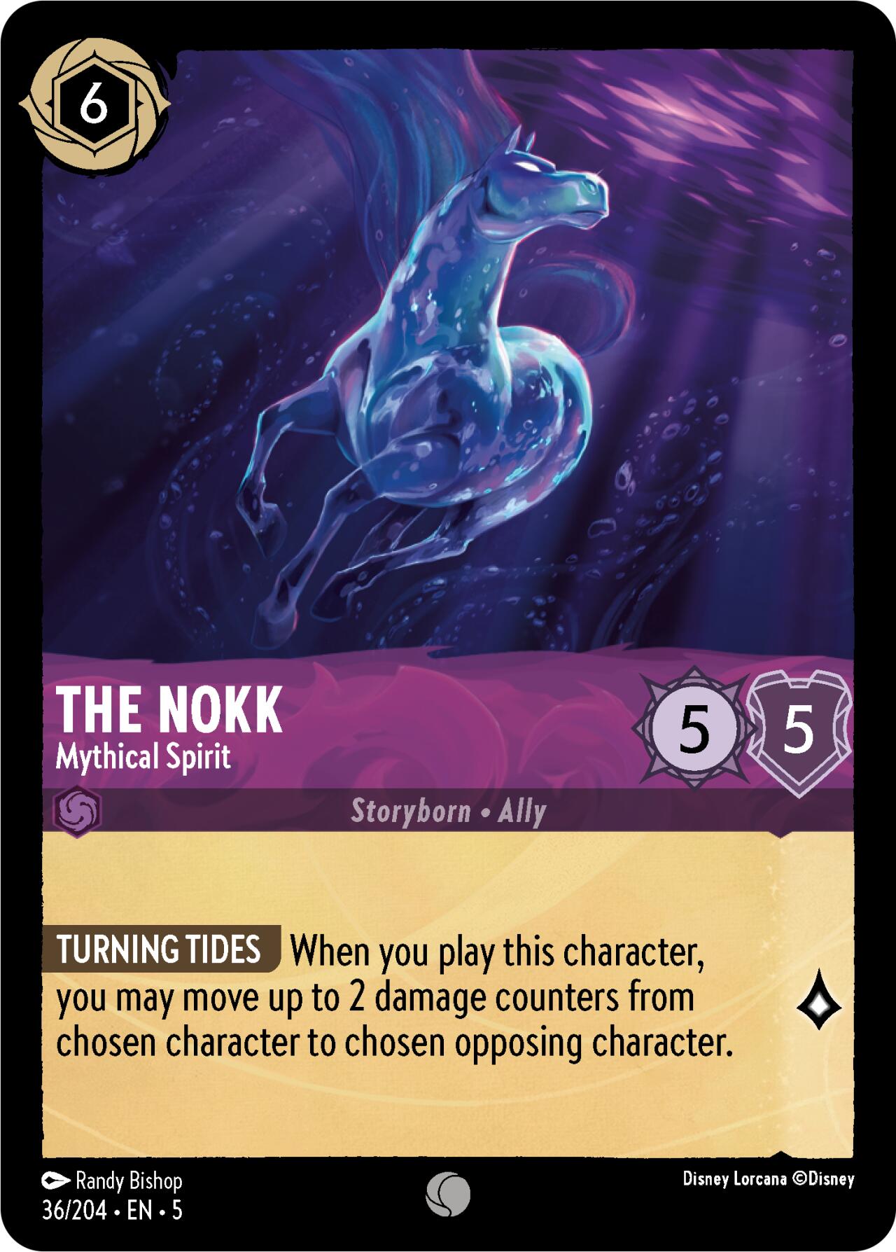 The Nokk - Mythical Spirit (36/204) [Shimmering Skies] | Webway Games