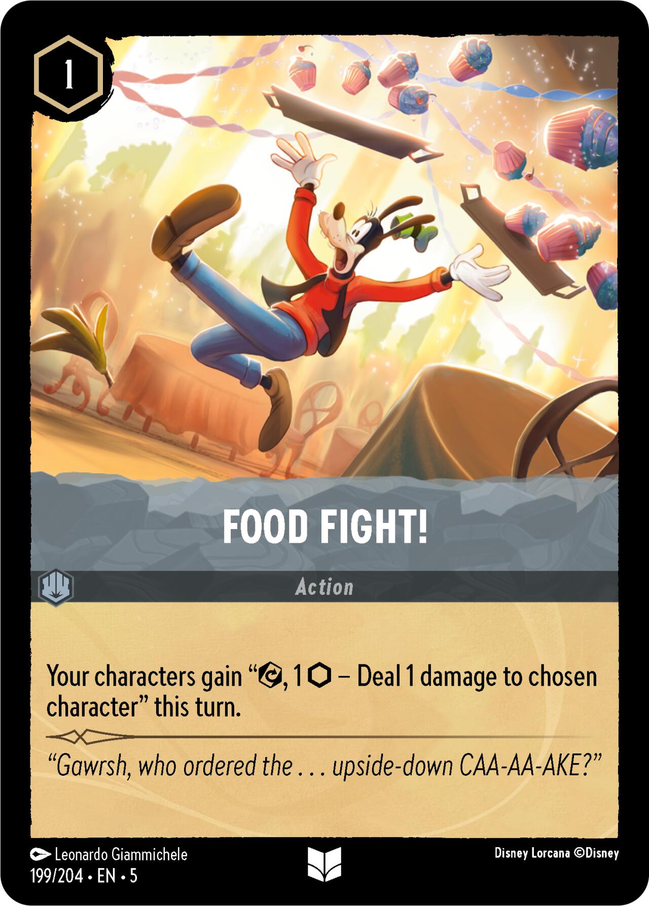Food Fight! (199/204) [Shimmering Skies] | Webway Games